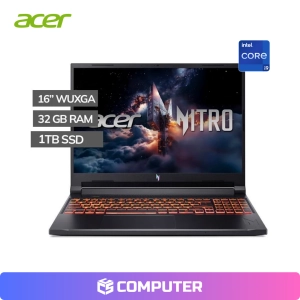 LAPTOP GAMER ACER ANV16-72-933F | 9-270H | 32GB RAM | 1TB SSD | RTX 5070 8GB