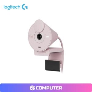 CAMARA WEB LOGITECH BRIO 300 FHD 1080P USB-C ROSE
