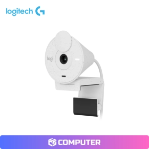 CAMARA WEB LOGITECH BRIO 300 FHD 1080P USB-C WHITE