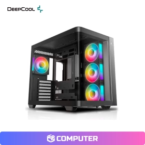 CASE GAMER DEEPCOOL CG530U 4FAN ARGB/BLACK