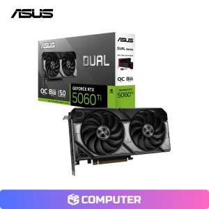 TARJETA DE VIDEO ASUS GEFORCE RTX 5060 TI 8GB DUAL OC