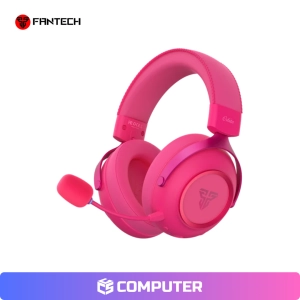 AUDÍFONOS GAMER FANTECH ORBITA WHG07 WIRELESS MULTI-PLATAFORMA PINK