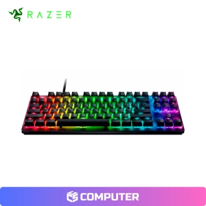 TECLADO RAZER HUNTSMAN V3 X/TKL OPTO MECHANICAL SWITCH PURPLE/CHROMA BLACK