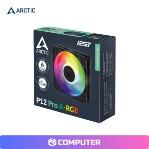 COOLER DE CASE ARCTIC P12 PRO ARGB BLACK