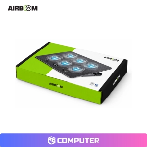 COOLER DE LAPTOP AIRBOOM ICEBERG 6 AB013 6FAN
