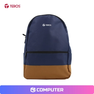 MOCHILA PARA NOTEBOOK TEROS 15.6 AZUL/MARRON