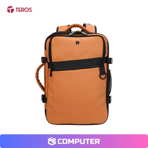 MOCHILA PARA NOTEBOOK TEROS 15.6 CON CLAVE MARRON