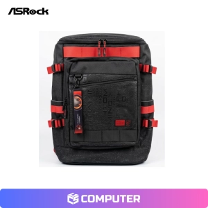 MOCHILA PARA NOTEBOOK ASROCK 15.6 BLACK/ROJO