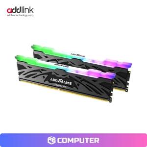 MEMORIA RAM ADDGAME SPIDER X5 32GB (2X16) 4800MHZ RGB BLACK SOLO PC