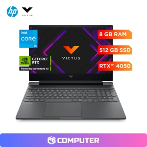 LAPTOP GAMER HP 15-FB3049LA (D53P1LA#ABM) | R7-7445HS | 8GB RAM | 512GB SSD | RTX 4050 6GB