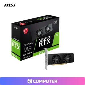 TARJETA DE VIDEO MSI GEFORCE RTX 3050 6GB LP BLACK