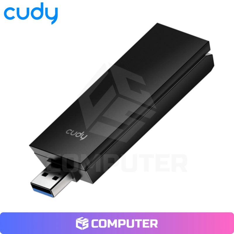 ADAPTADOR USB WIFI 6E CUDY AX5400 WU5400