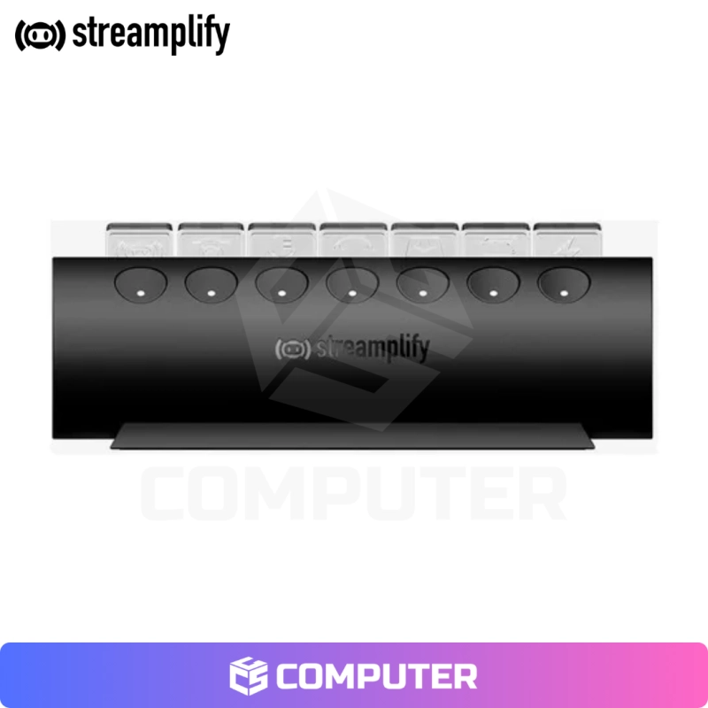 STREAMPLIFY HUB CTRL 7-RGB-US-FBK 7 HUB PUERTOS USB