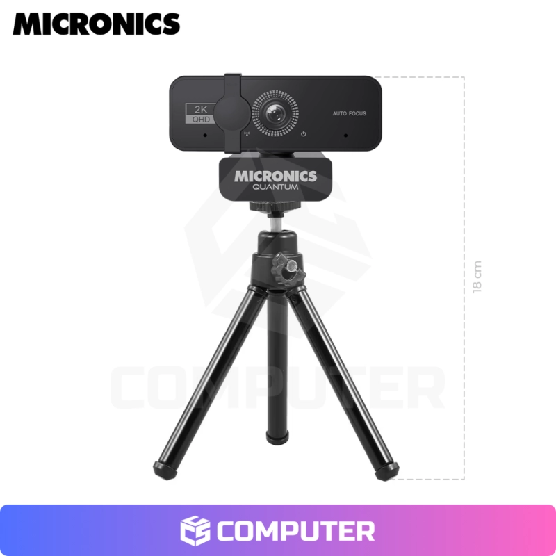 CAMARA WEB MICRONICS QUANTUM W700 1440QHD