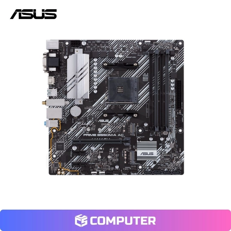 PLACA MADRE ASUS PRIME B550M-A AC WI-FI /AM4 /AMD