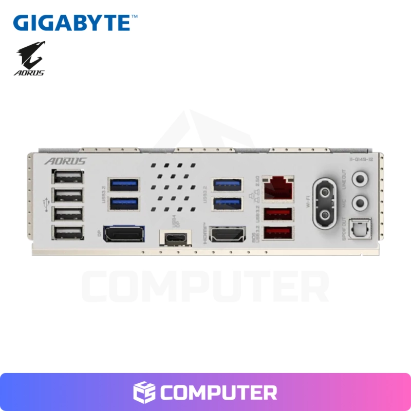 PLACA MADRE GIGABYTE B860M AORUS ELITE WIFI6E ICE DDR5/LGA 1851