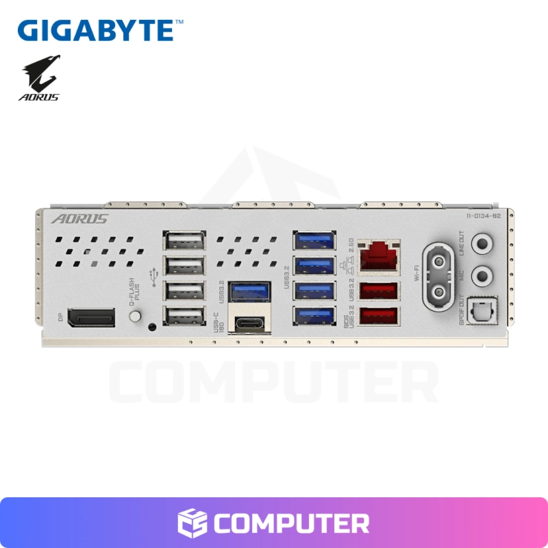 PLACA MADRE GIGABYTE B850M AORUS ELITE ICE WIFI6E DDR5/AM5