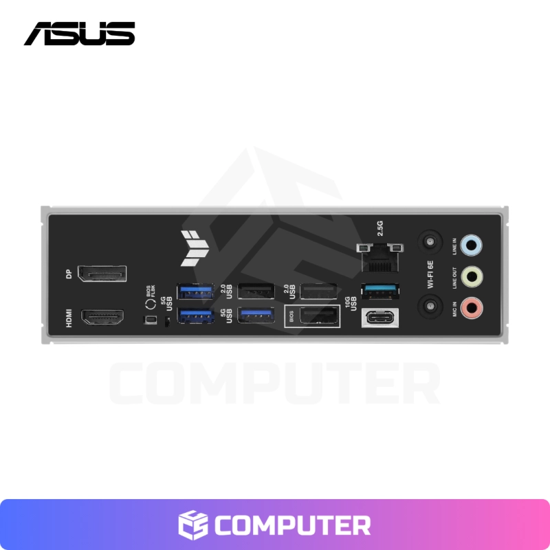 PLACA MADRE ASUS TUF GAMING B850-E WIFI DDR5/AM5