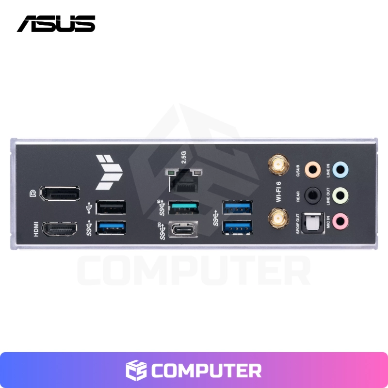 PLACA MADRE ASUS TUF GAMING B760 PLUS WIFI  DDR5/LGA1700