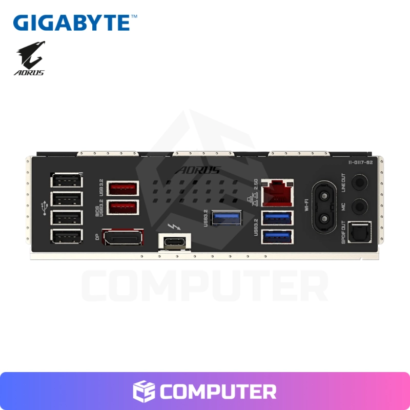 PLACA MADRE GIGABYTE Z890 AORUS ELITE WIFI7/ DDR5/LGA1851