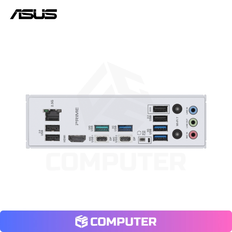 PLACA MADRE ASUS PRIME X870 P WIFI7/DDR5/AM5