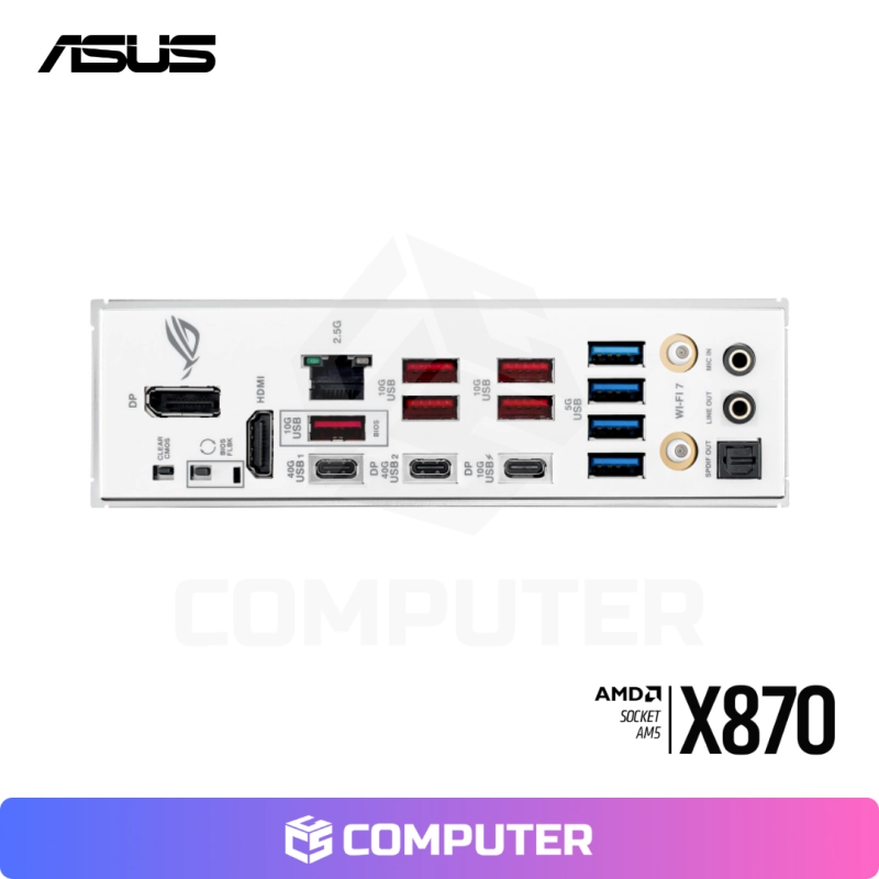PLACA MADRE ASUS ROG STRIX X870-A GAMING WIFI /ATX/DDR5/AM5