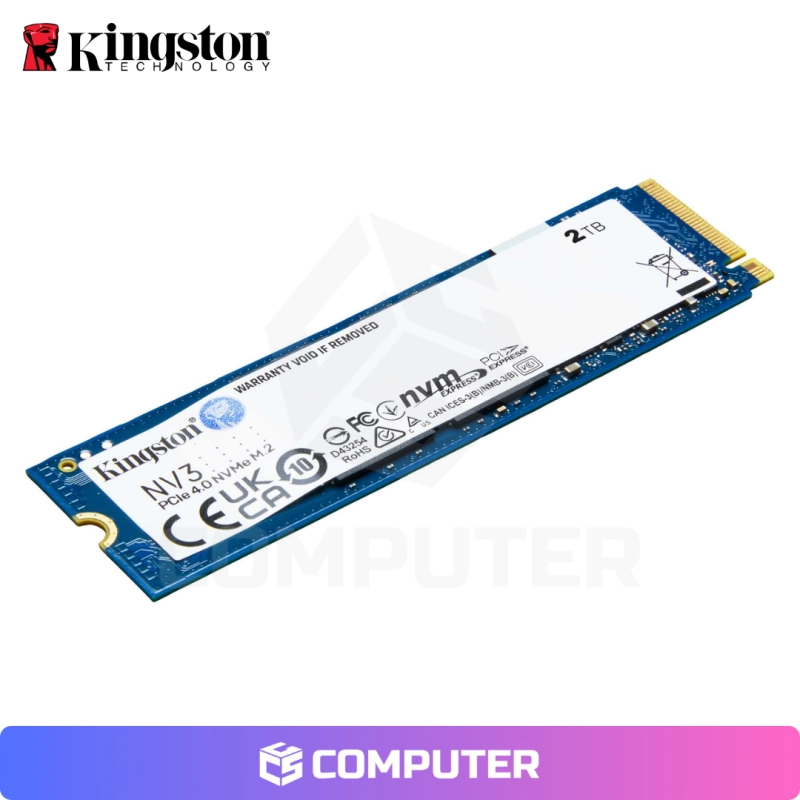 DISCO SOLIDO SSD M.2 PCIe 2TB KINGSTON NV3 PCI4