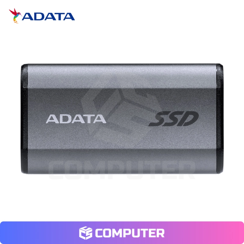 DISCO SOLIDO SSD EXTERNO ADATA ELITE SE880 TITANIUM 2TB