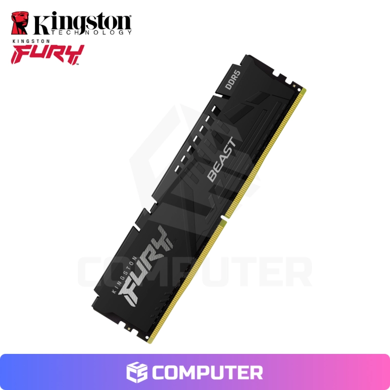 MEMORIA RAM KINGSTON BEAST 16GB 5600MHZ CL40 BLACK-INTEL