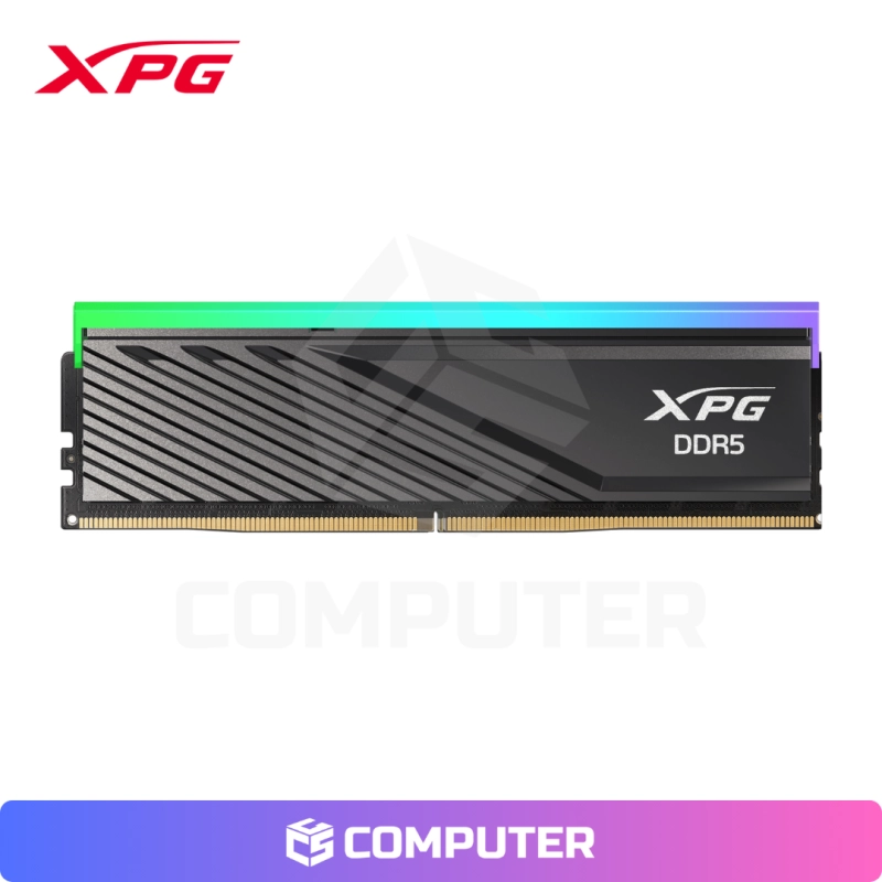 MEMORIA RAM XPG LANCER BLADE 16GB DDR5 RGB BLACK 6000MHz CL36