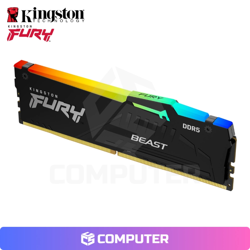 MEMORIA RAM KINGSTON FURY 32GB DDR5 6400MHz RGB CL32