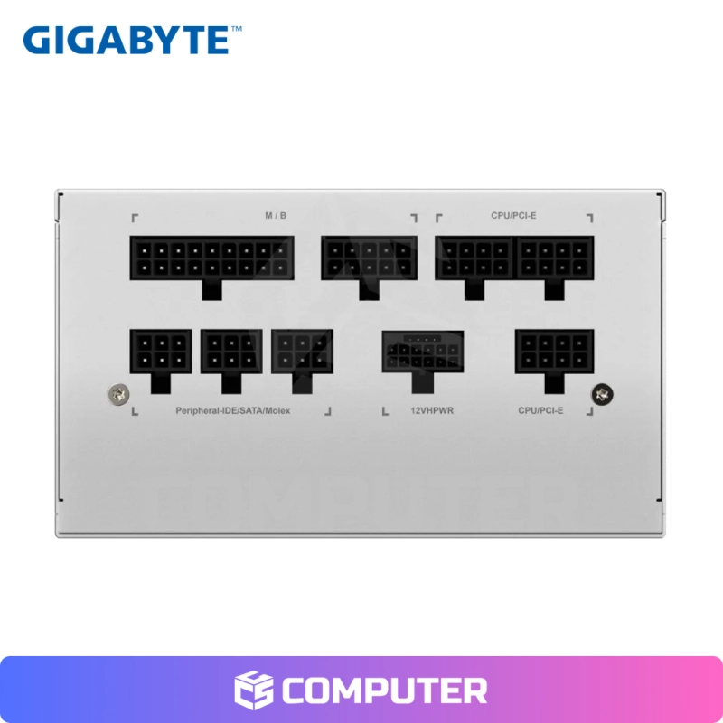 FUENTE DE PODER GIGABYTE GP-UD850GM WHITE 850W 80 PLUS GOLD MODULAR