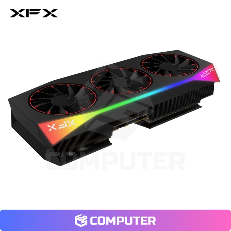TARJETA DE VIDEO XFX MERCURY RX 9070 XT 16GB OC MAGNETIC AIR RGB