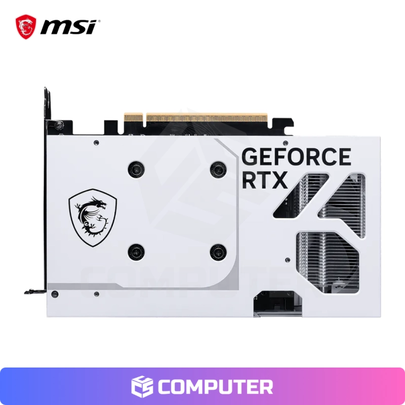 TARJETA DE VIDEO MSI GEFORCE RTX 5060 8GB VENTUS 2X OC WHITE