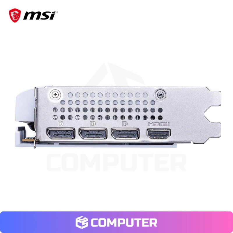 TARJETA DE VIDEO MSI GEFORCE RTX 5060 8GB VENTUS 2X OC WHITE