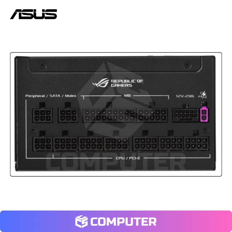 FUENTE DE PODER ASUS ROG STRIX 1000P 1000W 80 PLUS PLATINUM FULL MODULAR ATX 3.1