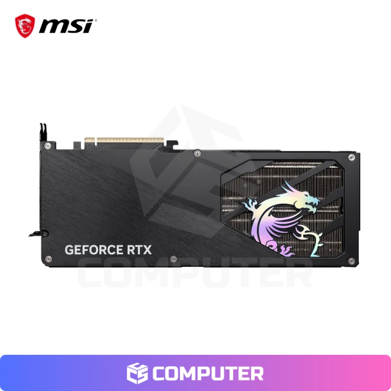 TARJETA DE VIDEO MSI GEFORCE RTX 5070 12GB GDDR7 192BITS GAMING TRIO OC SOLO PC