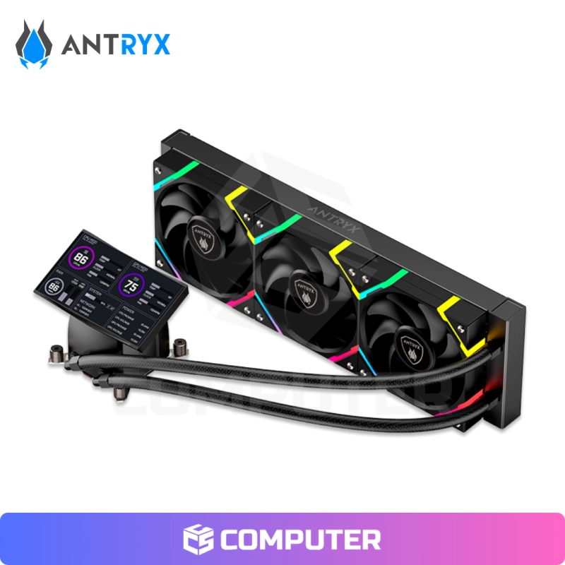REFRIGERACION LIQUIDA ANTRYX TRITON VISION SP360 ARGB BLACK