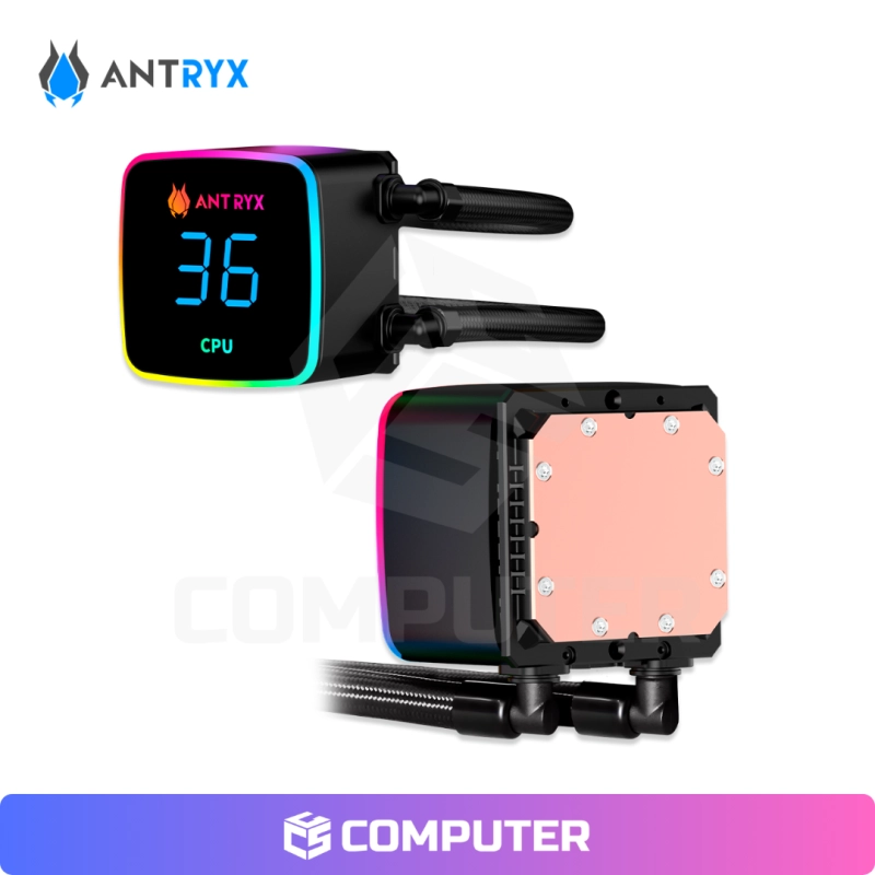 REFRIGERACION LIQUIDA ANTRYX TRITON EDGE 360 BLACK ARGB