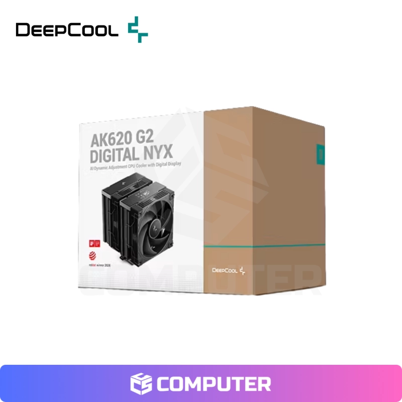 REFRIGERACION AIRE  DEEPCOOL AK620 G2 DIGITAL NYX AMD/INTEL BLACK