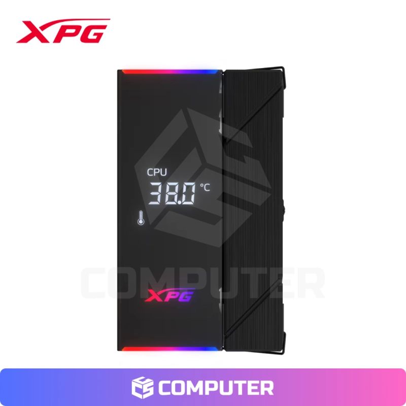 REFRIGERACION AIRE CPU XPG MAESTROPLUS 42 CON PANTALLA DIGITAL BLACK