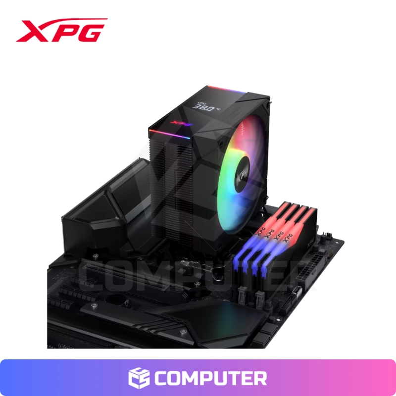 REFRIGERACION AIRE CPU XPG MAESTROPLUS 42 CON PANTALLA DIGITAL BLACK
