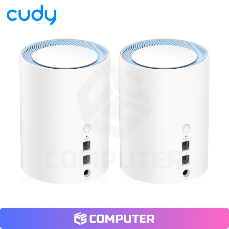 SISTEMA WIFI MESH CUDY M1200 AC1200 PACK X2