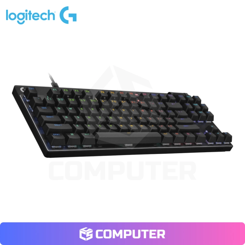 TECLADO MECANICO Logitech PRO X TKL RAPID ANALOGO / WIRED USB-C / LIGHTSYNC RGB