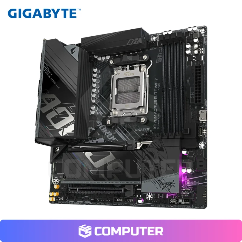 MOTHERBOARD GIGABYTE X870M A ELITE WF7 1.0  DDR5/AM5