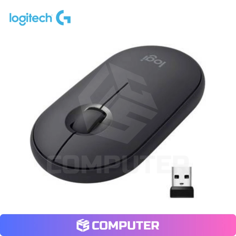 MOUSE LOGITECH PEBBLE 2 M350S BLUETOOTH/WIRELESS GRAPHITE