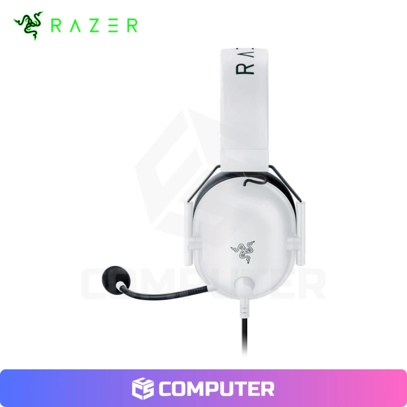AUDIFONO C/MICROF RAZER BLACKSHARK V2 X MULTI-PLATFORM 50MM 7.1 WHITE