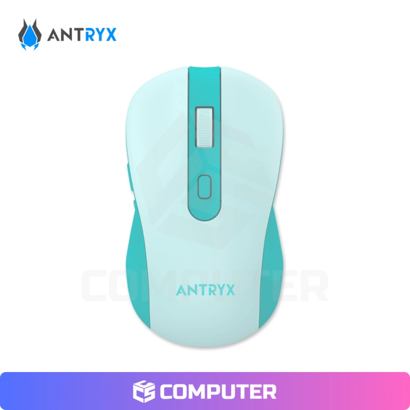TECLADO ANTRYX KIT GAMER WS970 TECLADO / MOUSE WIRELESS GREEN