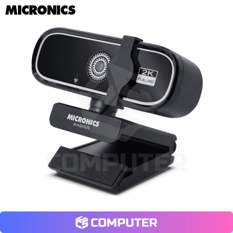 CAMARA WEB MAGNUS MIC W701 1440QHD LENTE 2P2G MICRONICS