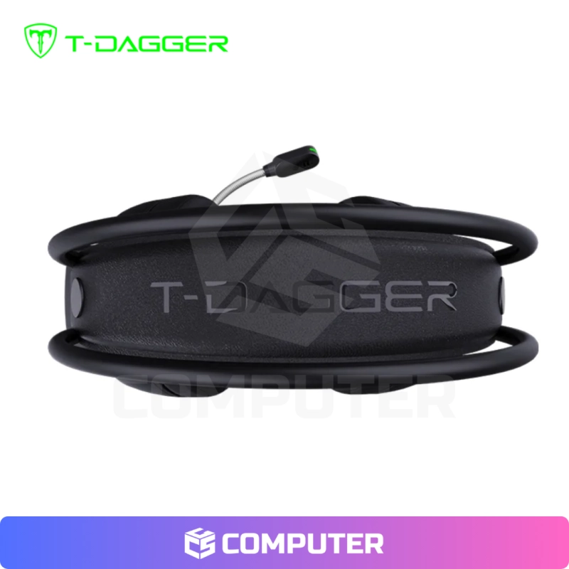 AUDIFONO T-DAGGER SONA T-RGH304 USB 7.1 RGB NEGRO